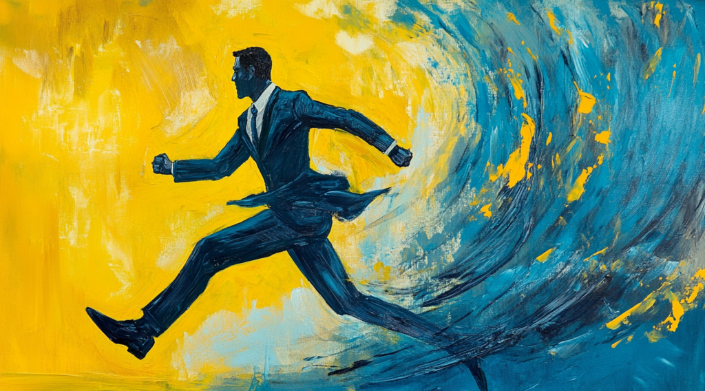 Man in Suit Running Fast - Need To Hire A Political Consultant Fast?