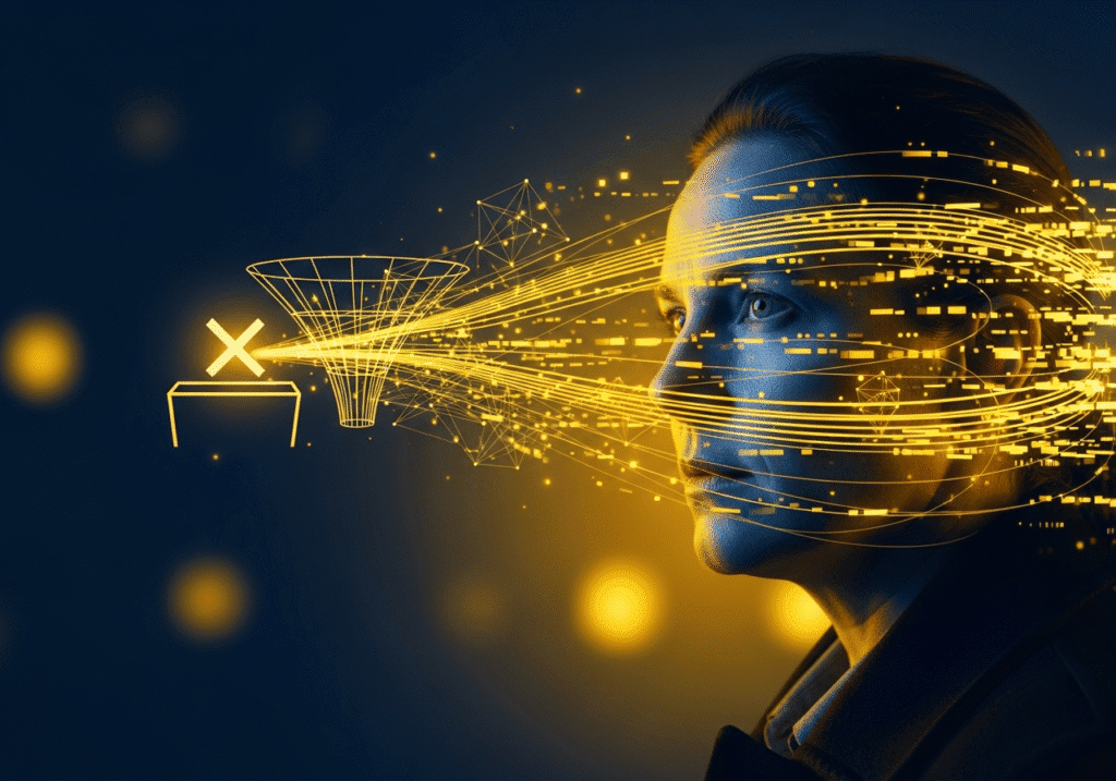 Diagram of The Modern Political Funnel showing awareness persuasion and GOTV stages