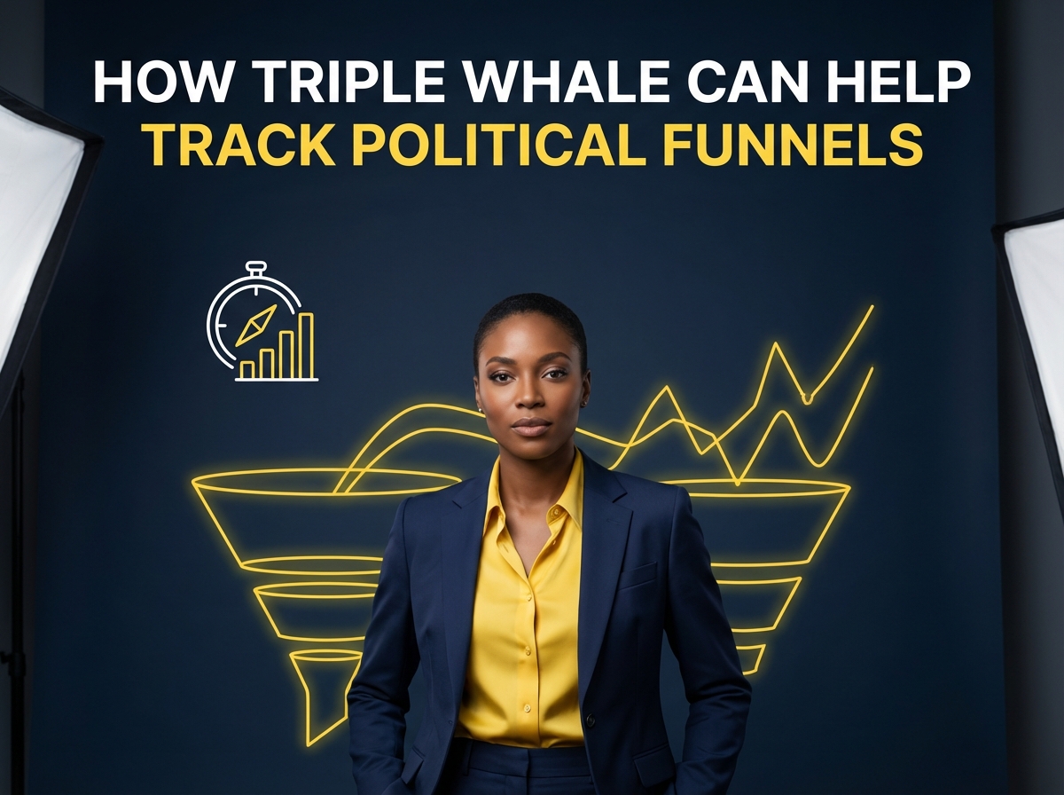 Dashboard view of Triple Whale showing attribution data useful for political funnels