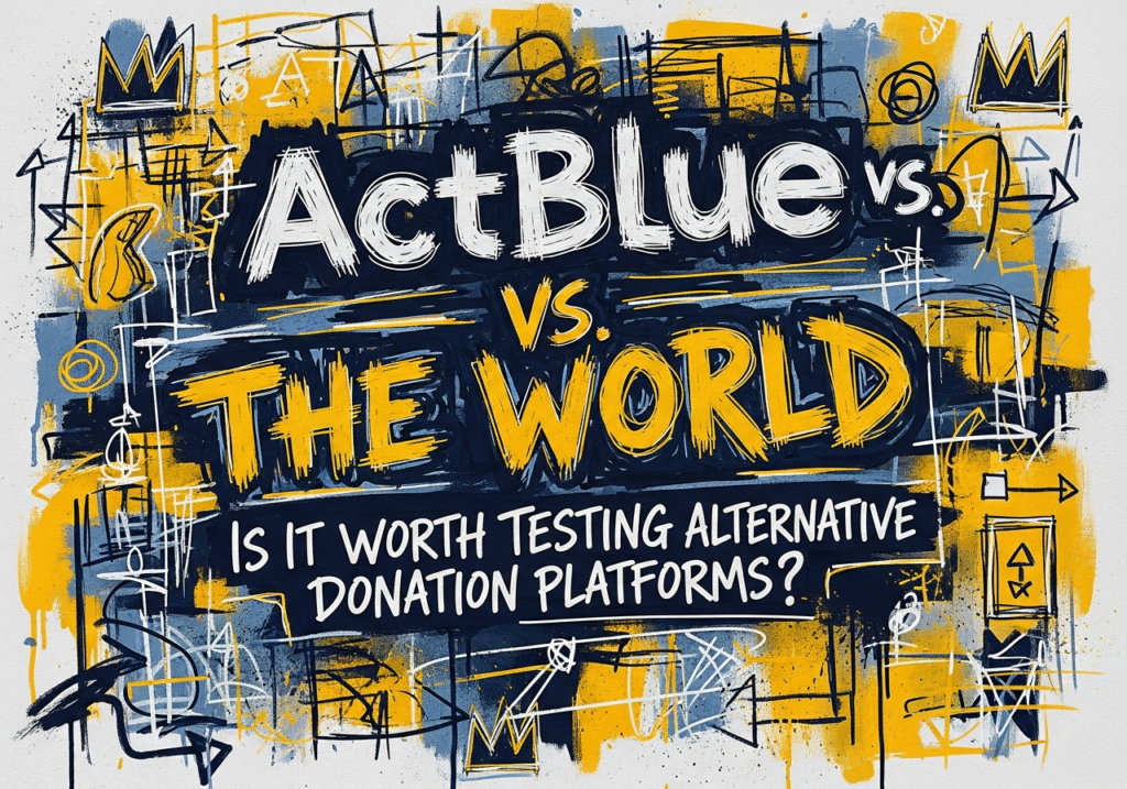 Comparison of ActBlue and alternative donation platforms for political campaigns