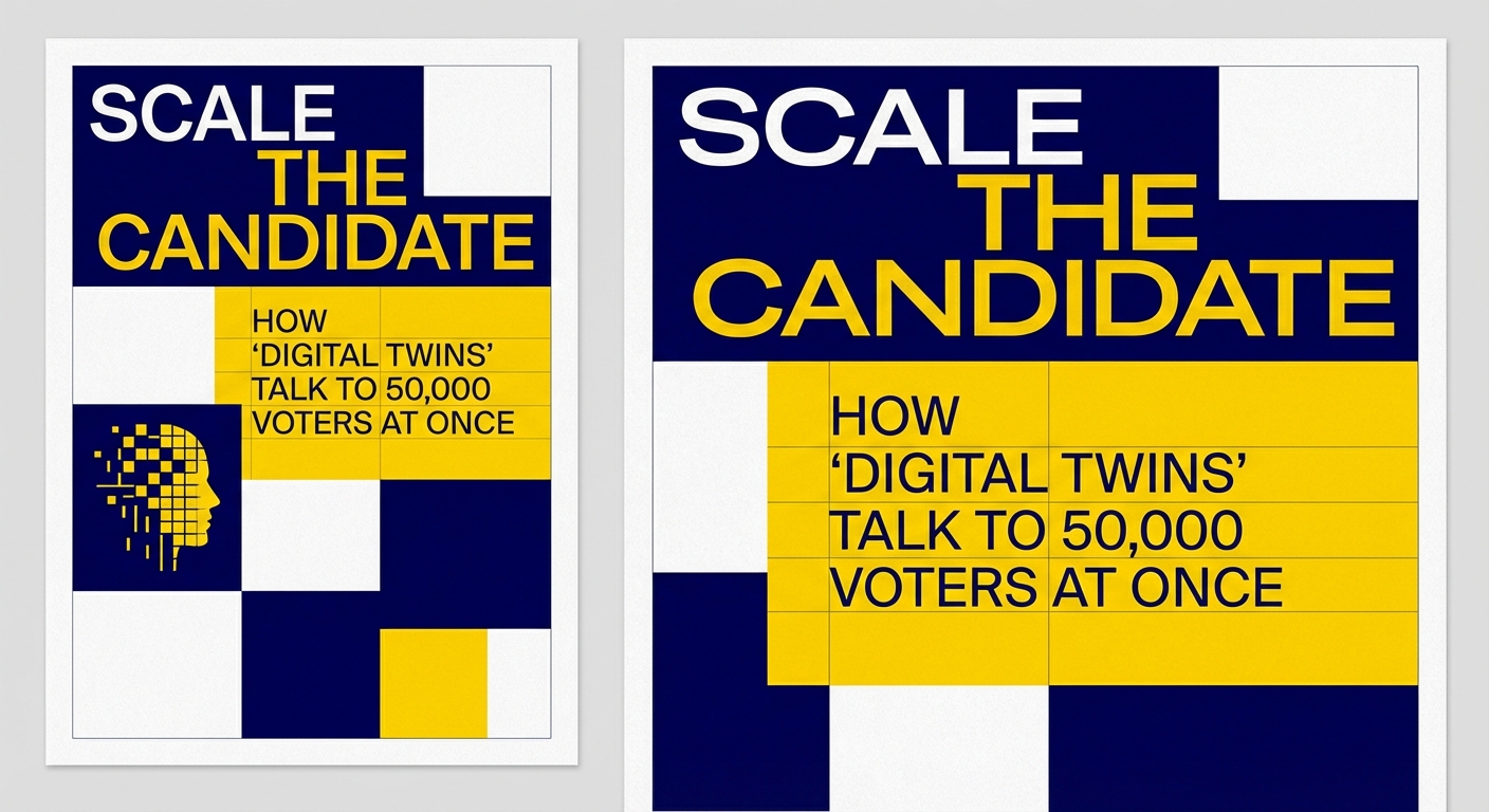 Democratic candidate using AI digital twin technology to call voters