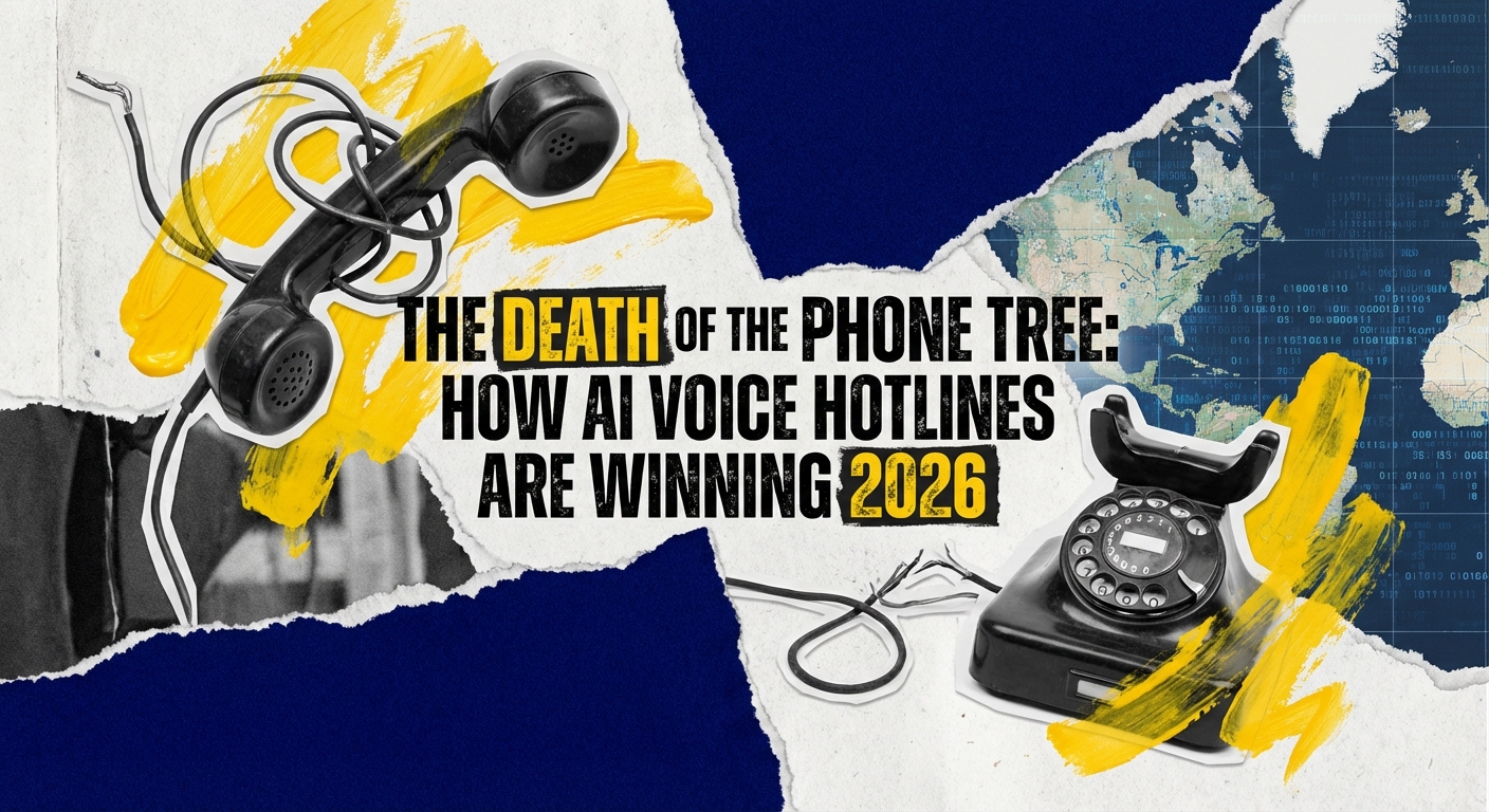 Democratic campaign staff analyzing AI voice hotline data on screens.