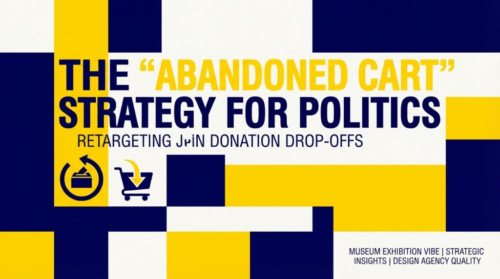 Political campaign digital strategy focusing on donation recovery