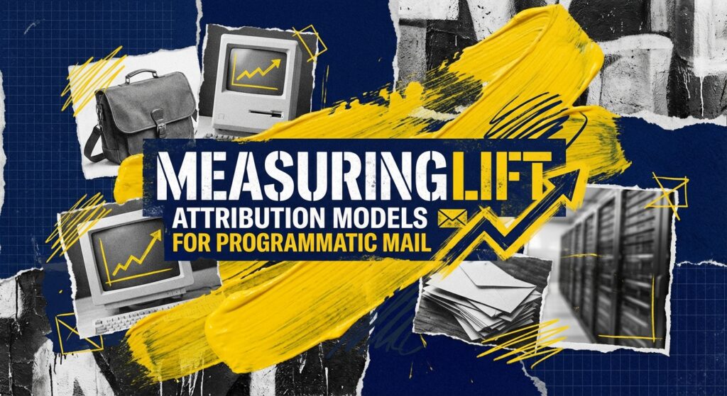 Chart showing incremental lift in voter turnout from programmatic mail campaigns