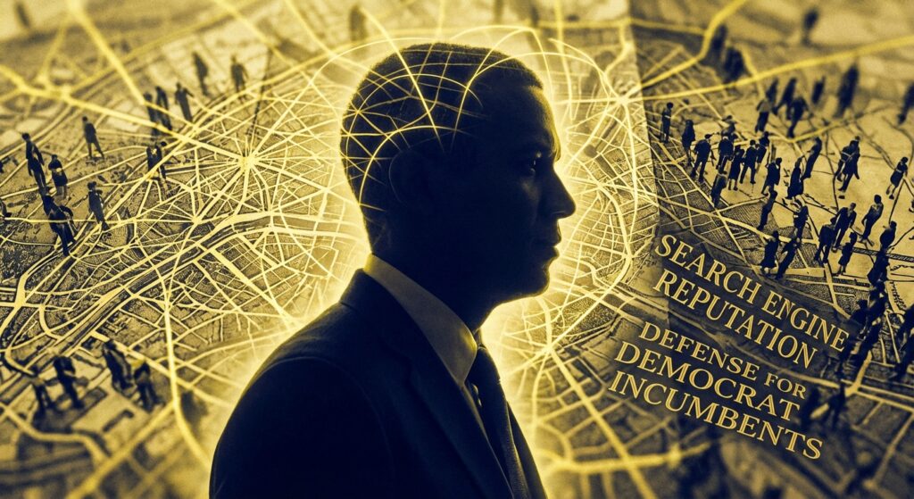 Search Engine Reputation Defense For Democrat Incumbents utilizing digital shielding tactics