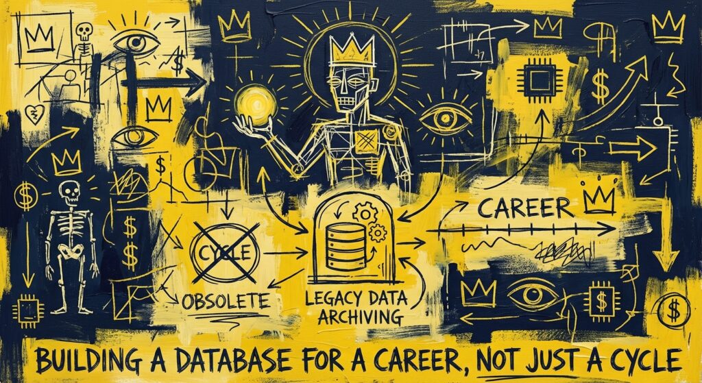 Server room representing legacy data archiving for political campaigns