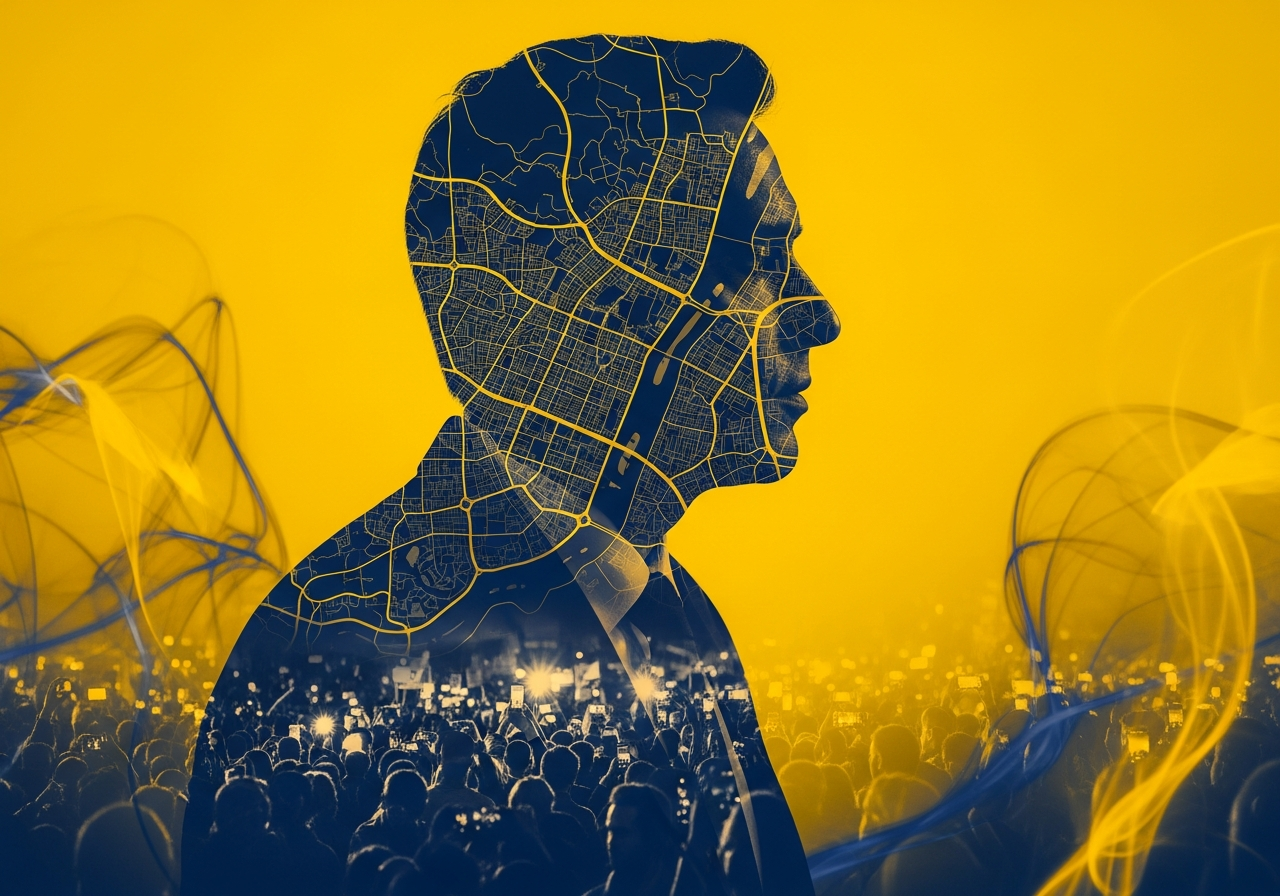 Democratic candidate at podium during Senate Debate Prep: Managing the Televised Stage and Viral Moments