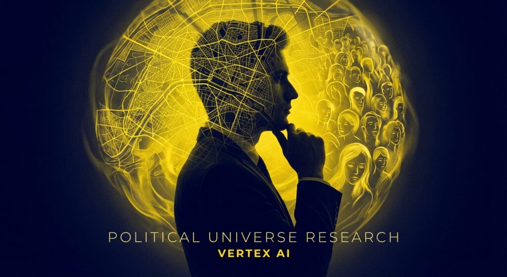 Best AI Tool For Political Universe Research Vertex AI dashboard showing data models